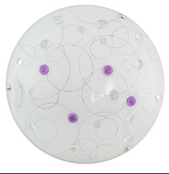 ASTRO LAMPA SUFITOWA PLAFON 30 1X10W LED 3000K FIOLETOWY