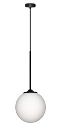 LAMPA WISZACA GLASGOW III 1 CZARNY 90x20x20