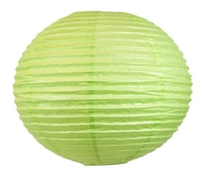 ABAŻUR PAPIEROWY-KOKON 50 ZIELONY