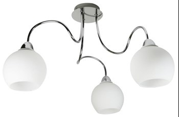 NELDA LAMPA WISZĄCA 3X60W E27 CHROM