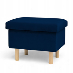 Podnóżek Otwierany Granatowy