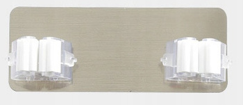 Podwójny Wieszak Mop Biały