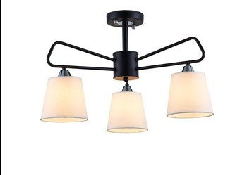 LAMPA WISZĄCA MORLEY 3 CZARNY