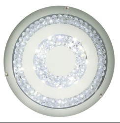 MONZA LAMPA SUFITOWA PLAFON 40 1X16W LED 3000K