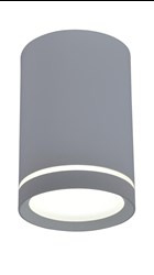 TUBA LAMPA SUFITOWA 1X15W GU10 6,8/10 SZARY