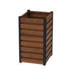 Kwietnik-Rabata Ogrodowa 80x50x50 Drewnopodobny Warzywnik + PIANKA