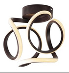 DOUGLAS KINKIET 11W LED BRĄZOWY 4000K APETI