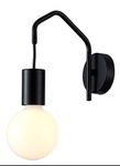 BASSO LAMPA KINKIET 1X40W E27 CZARNY MATOWY