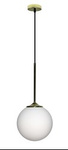 LAMPA WISZACA GLASGOW II 1 ZŁOTY 90x18x18