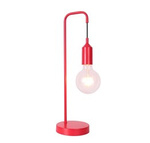 LAMPA STOŁOWA LAREN 1 CZERWONY