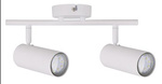 Colly lampa sufitowa biały 2x15w gu10 klosz biały