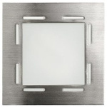 LAMPA TECHNO PLAFON (14X14) G9 1X40W NIKIEL MAT