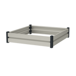 Kwietnik-Rabata Ogrodowa 20x100x100 Biały Warzywnik + PIANKA