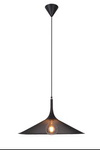LAMPA WISZACA KIRUNA L 1 CZARNY 110x50x50