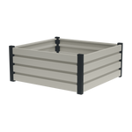 Kwietnik-Rabata Ogrodowa 40x100x100 Biały Warzywnik + PIANKA