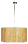 TIMBER LAMPA WISZĄCA 1X60W E27 SOSNA 40X20