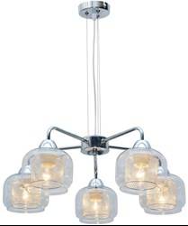 RAY LAMPA WISZĄCA 5X40W E14 CHROM